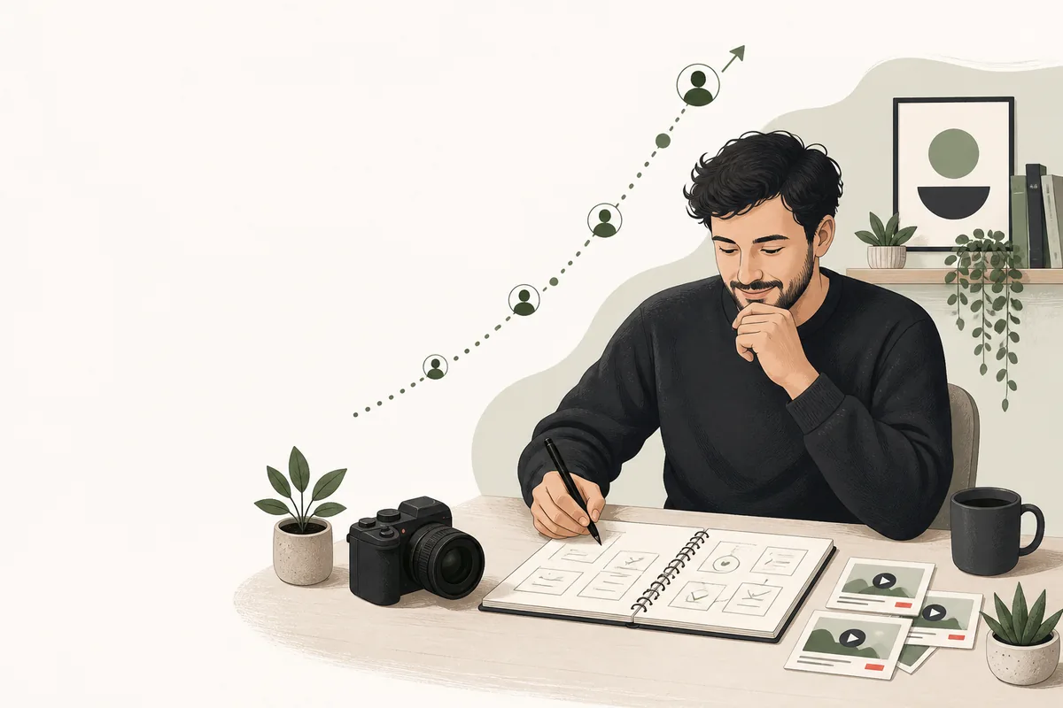 Creator plant eine YouTube-Serie und prüft einen organischen Weg zu mehr Abonnenten