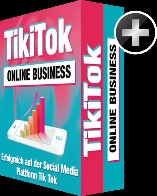 Produktgrafik von TikiTok Business für einen möglichen TikTok-Einstieg
